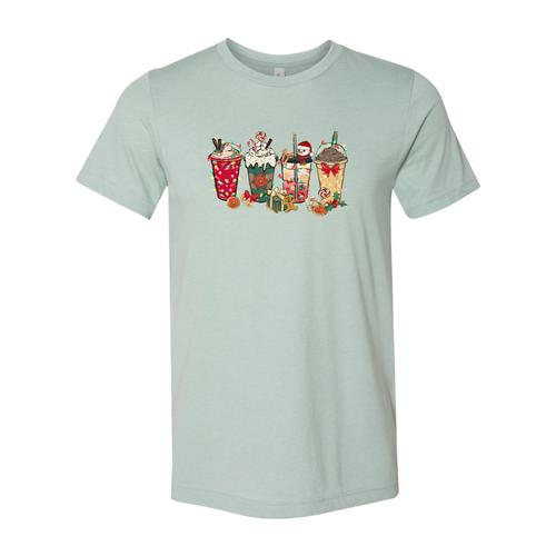 Christmas Coffee Glass Shirt