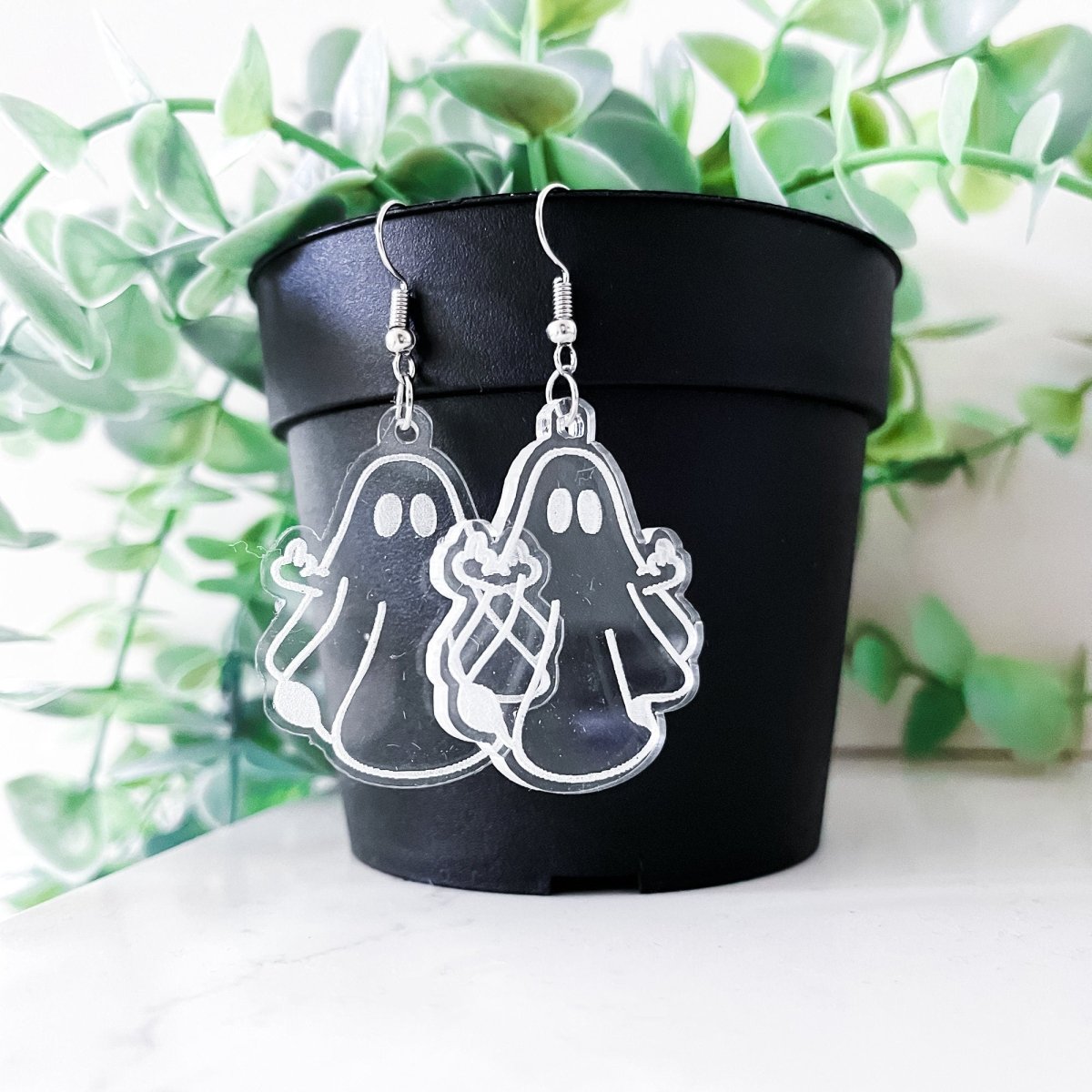 Ghost Dangle Earrings