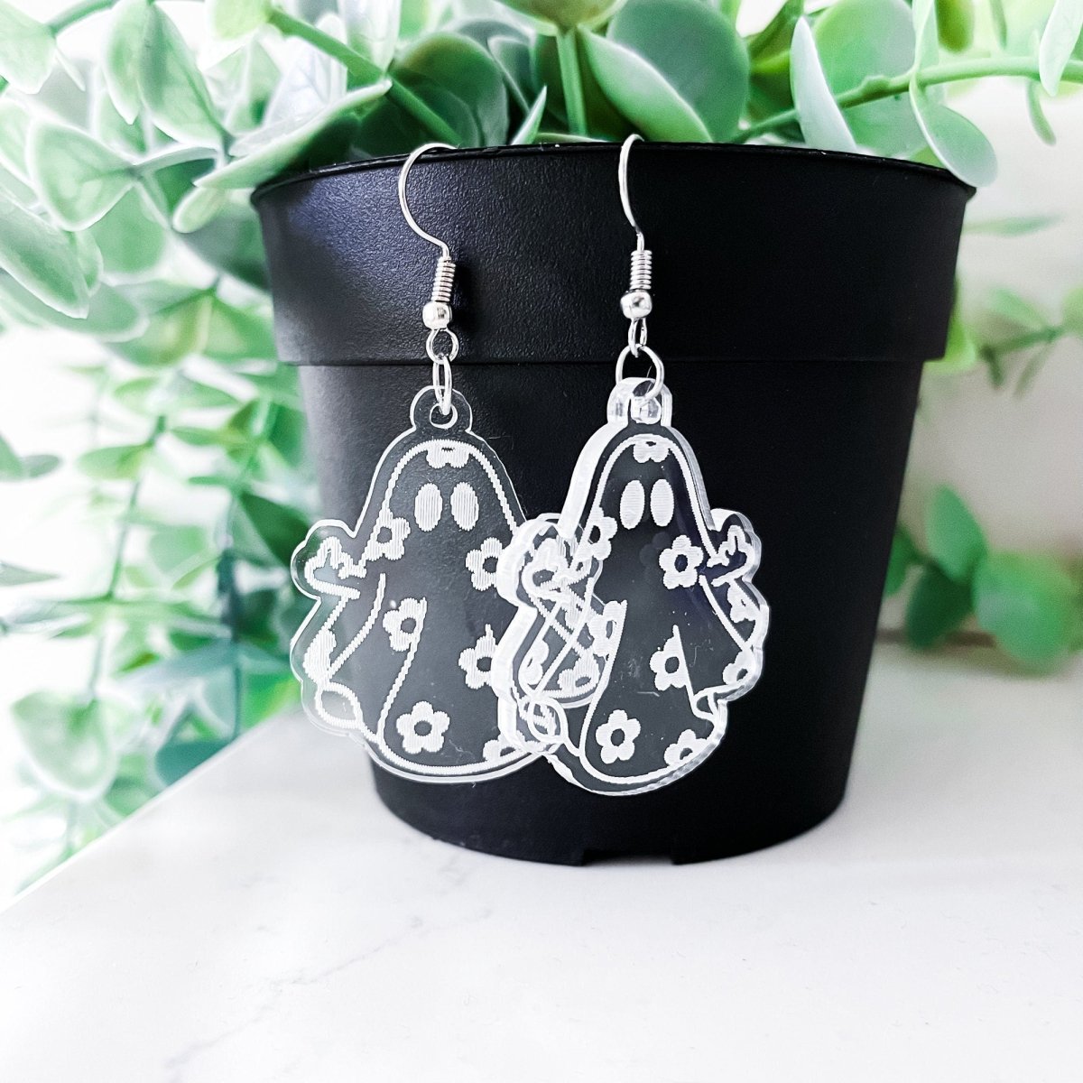 Ghost Dangle Earrings