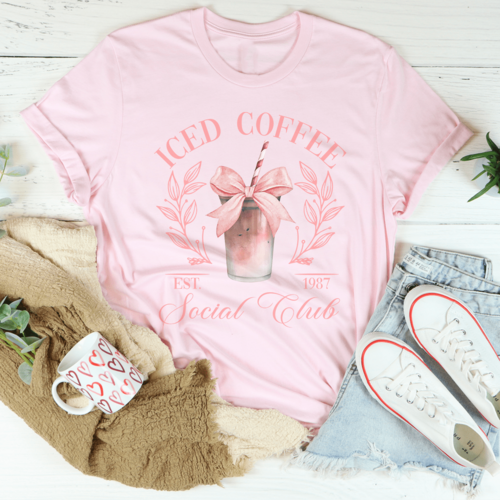 Iced Coffee Social Club Tee