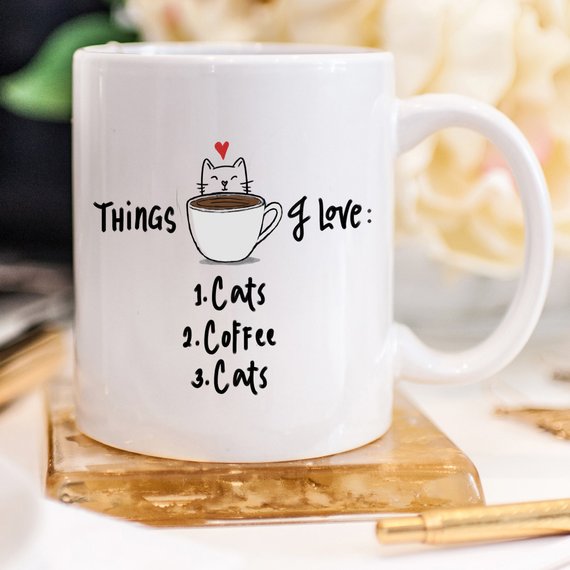 Funny Coffee Mug For The Cat Lover, Cat Coffee