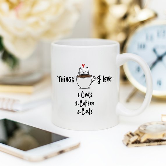 Funny Coffee Mug For The Cat Lover, Cat Coffee