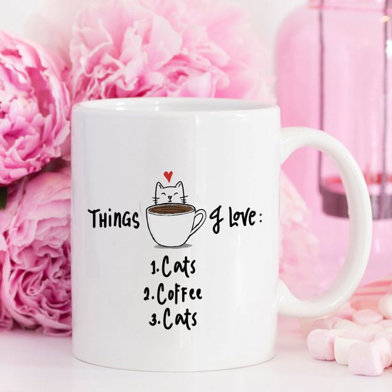 Funny Coffee Mug For The Cat Lover, Cat Coffee