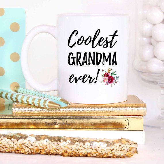 Grandma Mug, Mom From Daughter, Mother's Day,