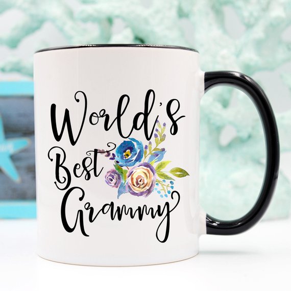 Worlds Best Grammy, Grammy Mug, Gifts for Grammy,