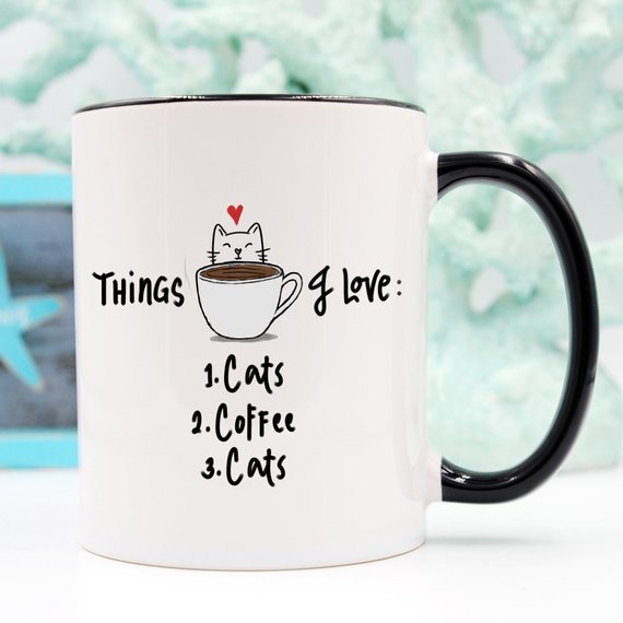 Funny Coffee Mug For The Cat Lover, Cat Coffee