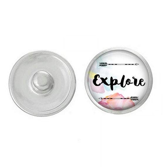 Inspirational Explore Snap - Compatible with Ginger Snaps - Ginger