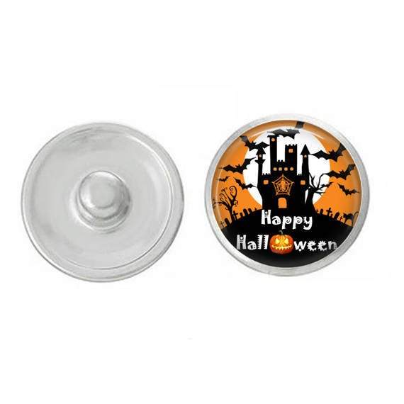 Happy Halloween - Haunted House Snap for Jewelry - Bracelets - Charm