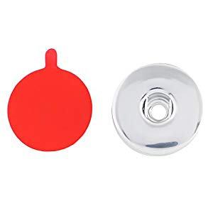 Snap Jewelry - Snap Charm with Acrylic Sticker - Compatible with  -