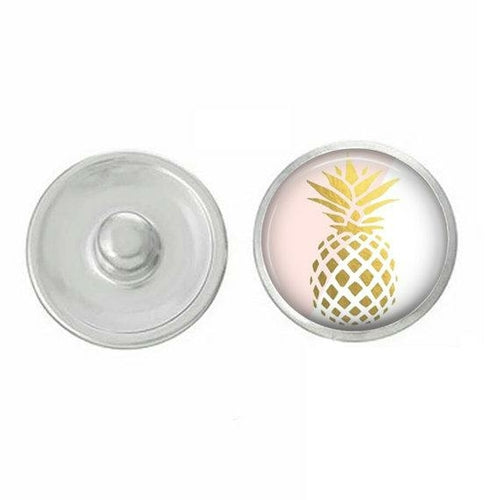 Pineapple Themed Snaps - Your Choice of 1, 5 or 10 Pack - Ginger Snaps