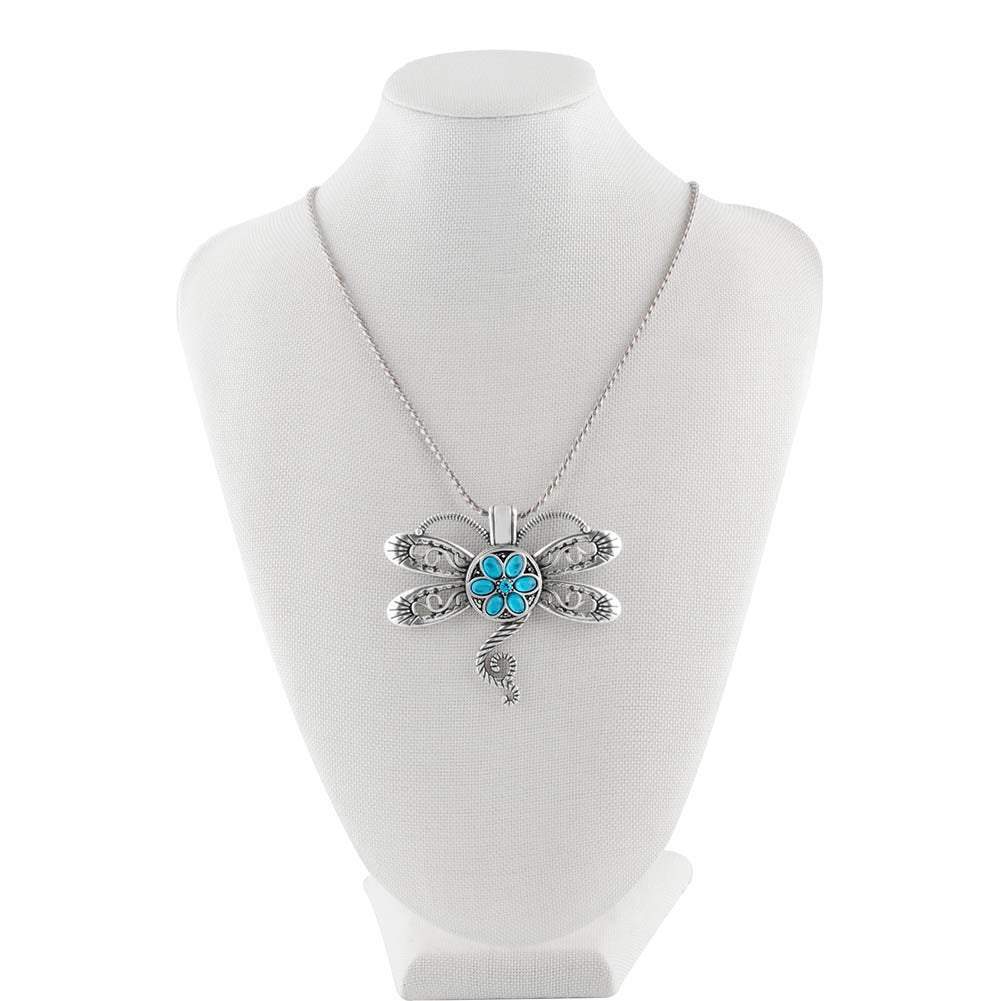 Pendant - Necklace - Snap Jewelry - Dragonfly