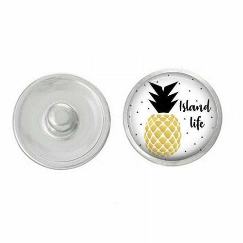 Pineapple Themed Snaps - Your Choice of 1, 5 or 10 Pack - Ginger Snaps