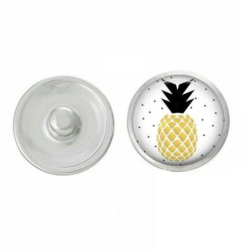 Pineapple Themed Snaps - Your Choice of 1, 5 or 10 Pack - Ginger Snaps