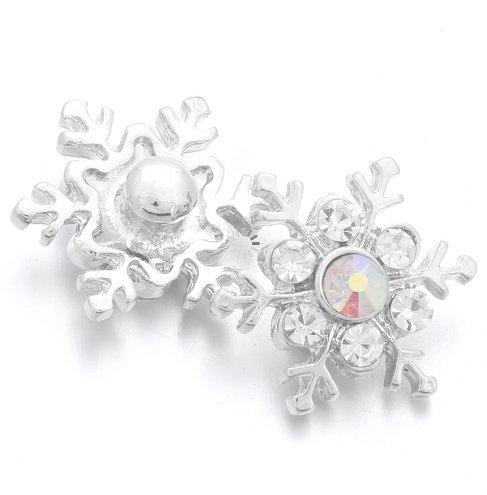 Crystal - Snap Jewelry - Stunning Flower Crystal Interchangeable