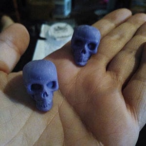 Deadly Nightshade mini skull wax melts goth pagan wicca witch