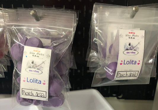 Lolita mini skull wax melts