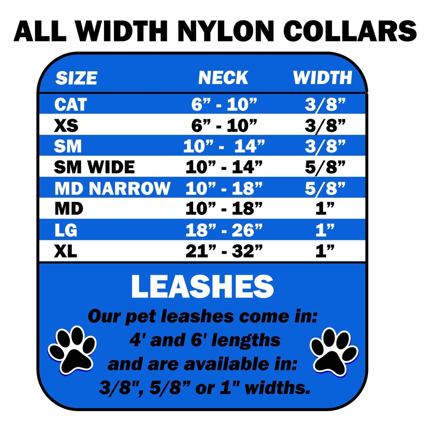 Pet Dog & Cat Nylon Collar or Leash, "Summer Chevron"