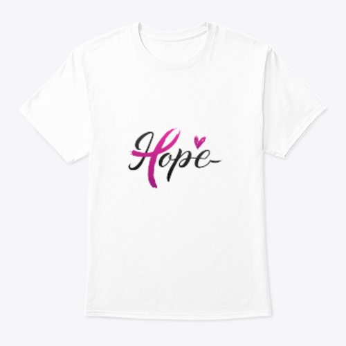 Breast Cancer Awareness Calligraphy Stroke Pink Ribbon October Is