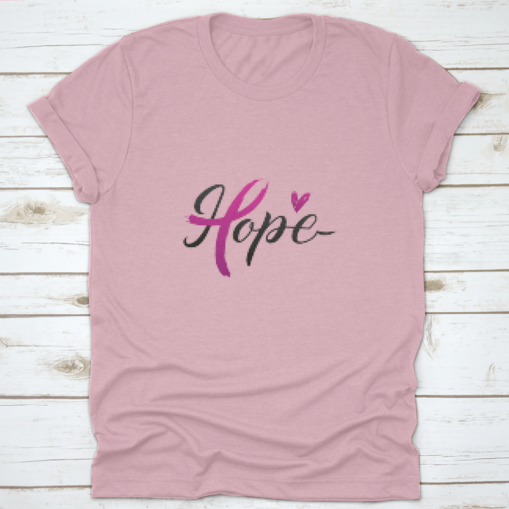 Breast Cancer Awareness Calligraphy Stroke Pink Ribbon October Is