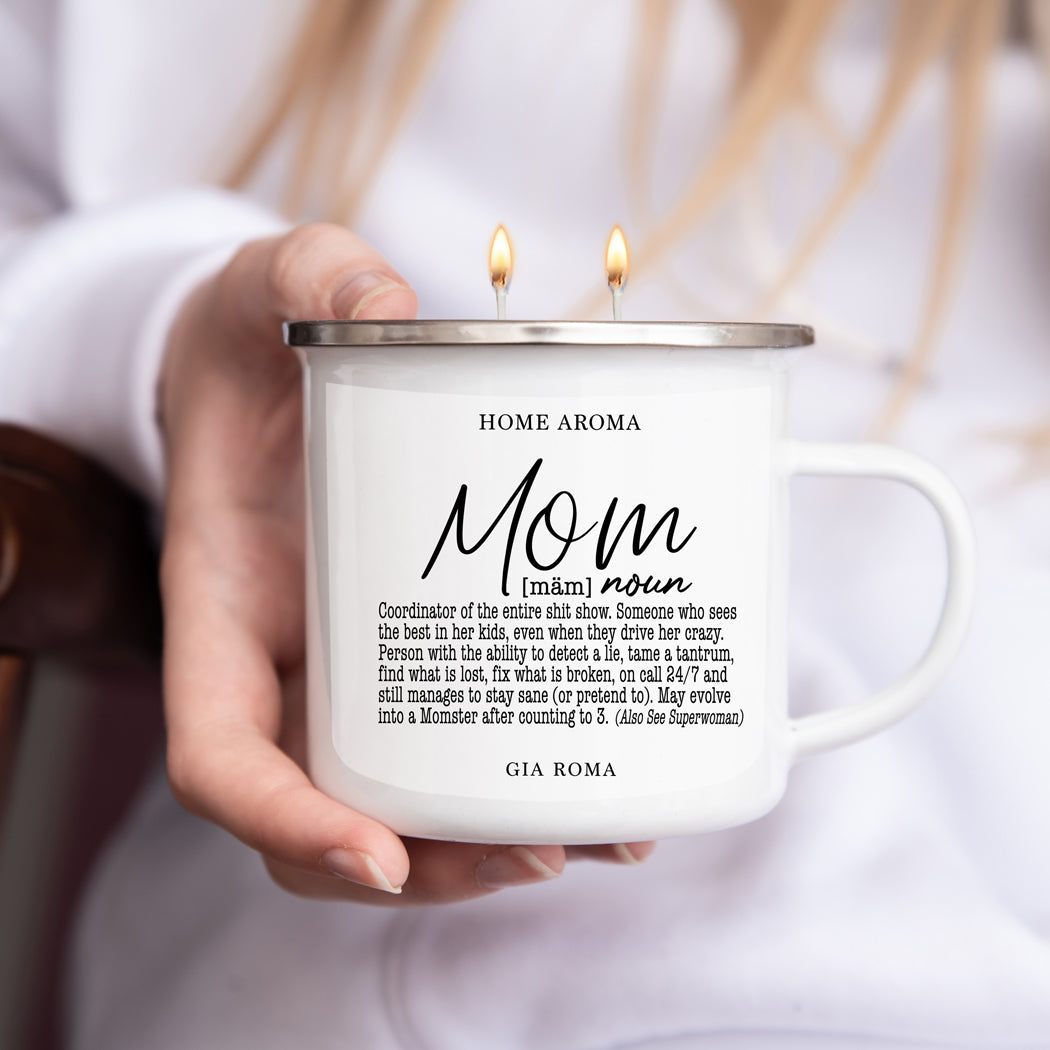 Mothers Day Candle Mug 16oz