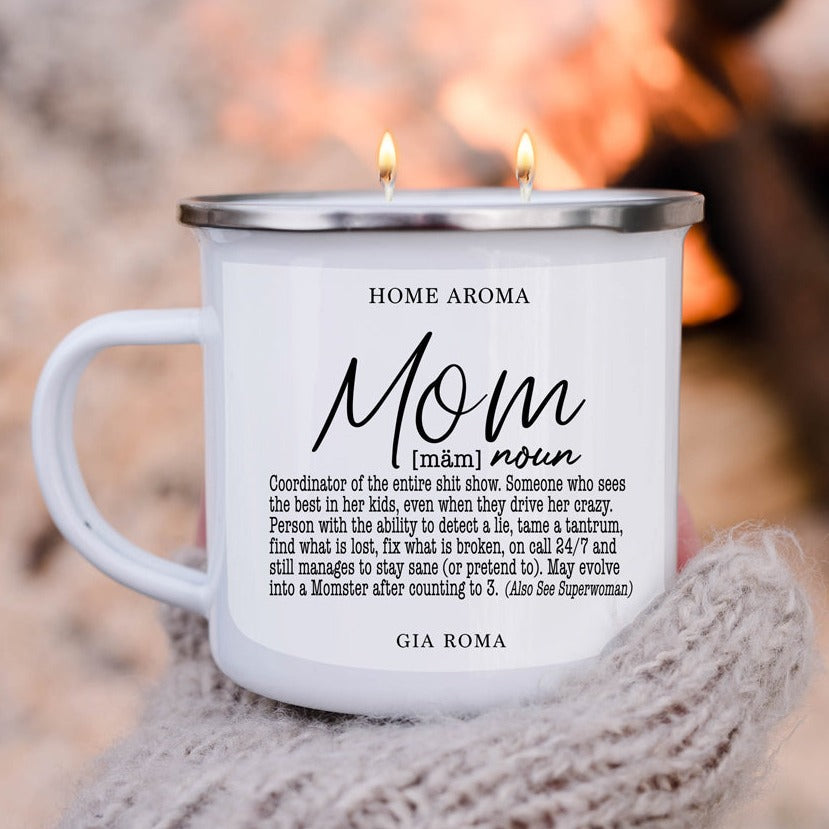 Mothers Day Candle Mug 16oz