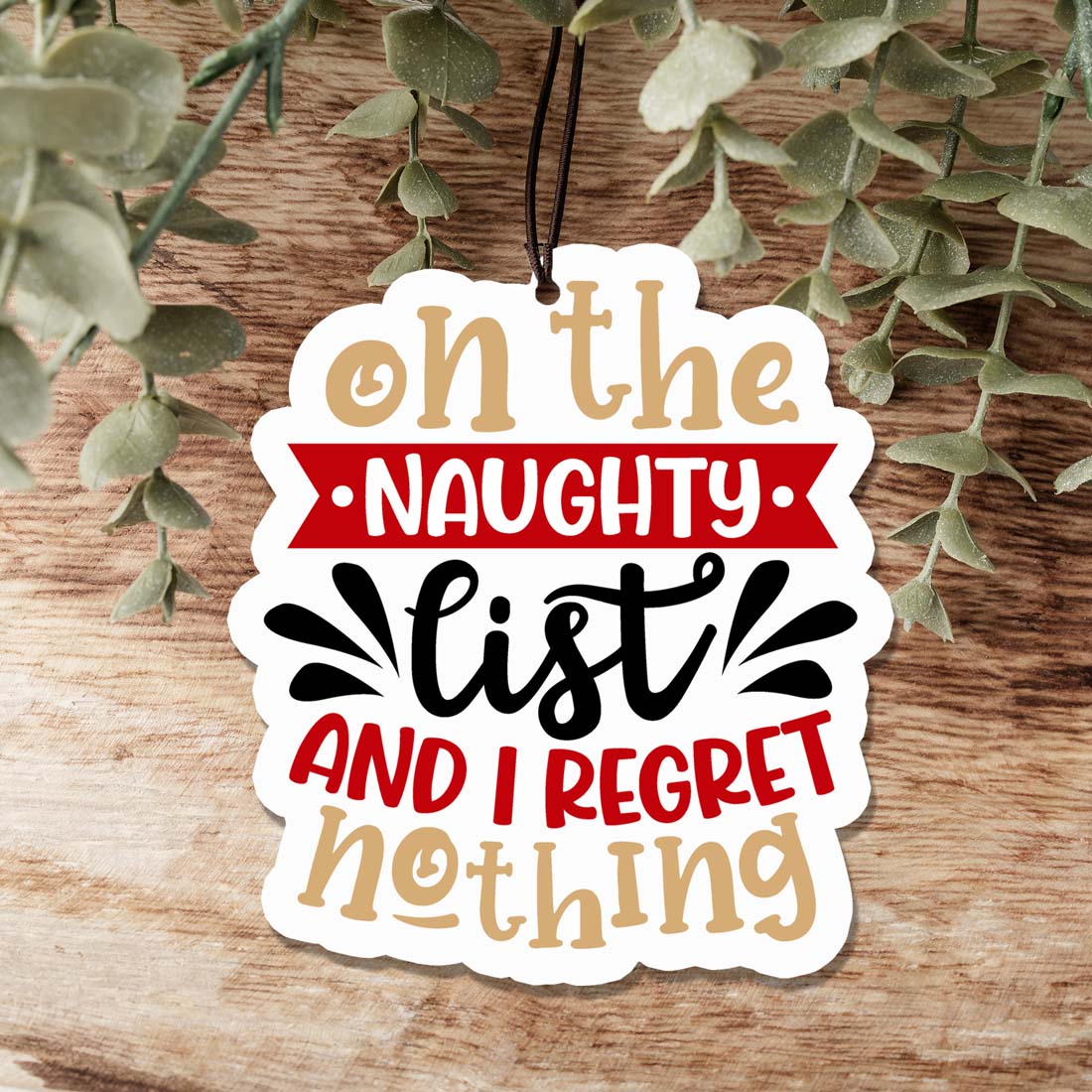 Naughty List Freshie