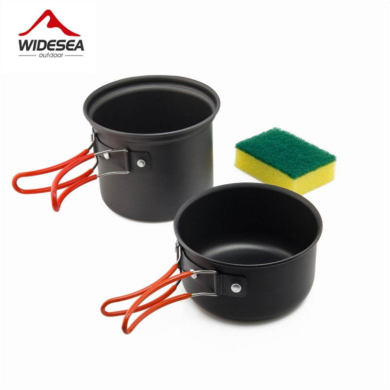 Camping tableware outdoor cooking set camping cookware travel