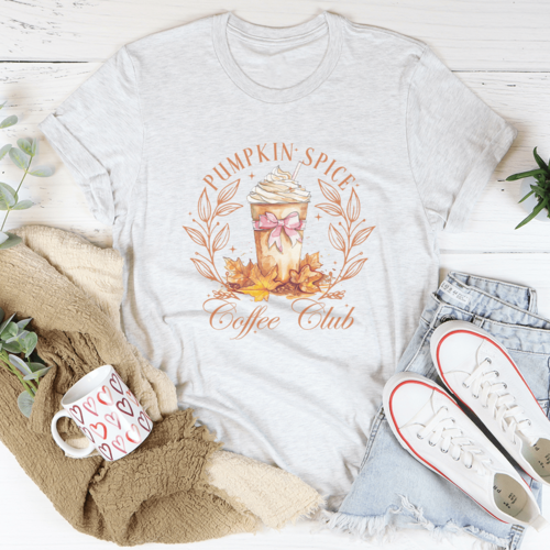 Pumpkin Spice Coffee Club Tee