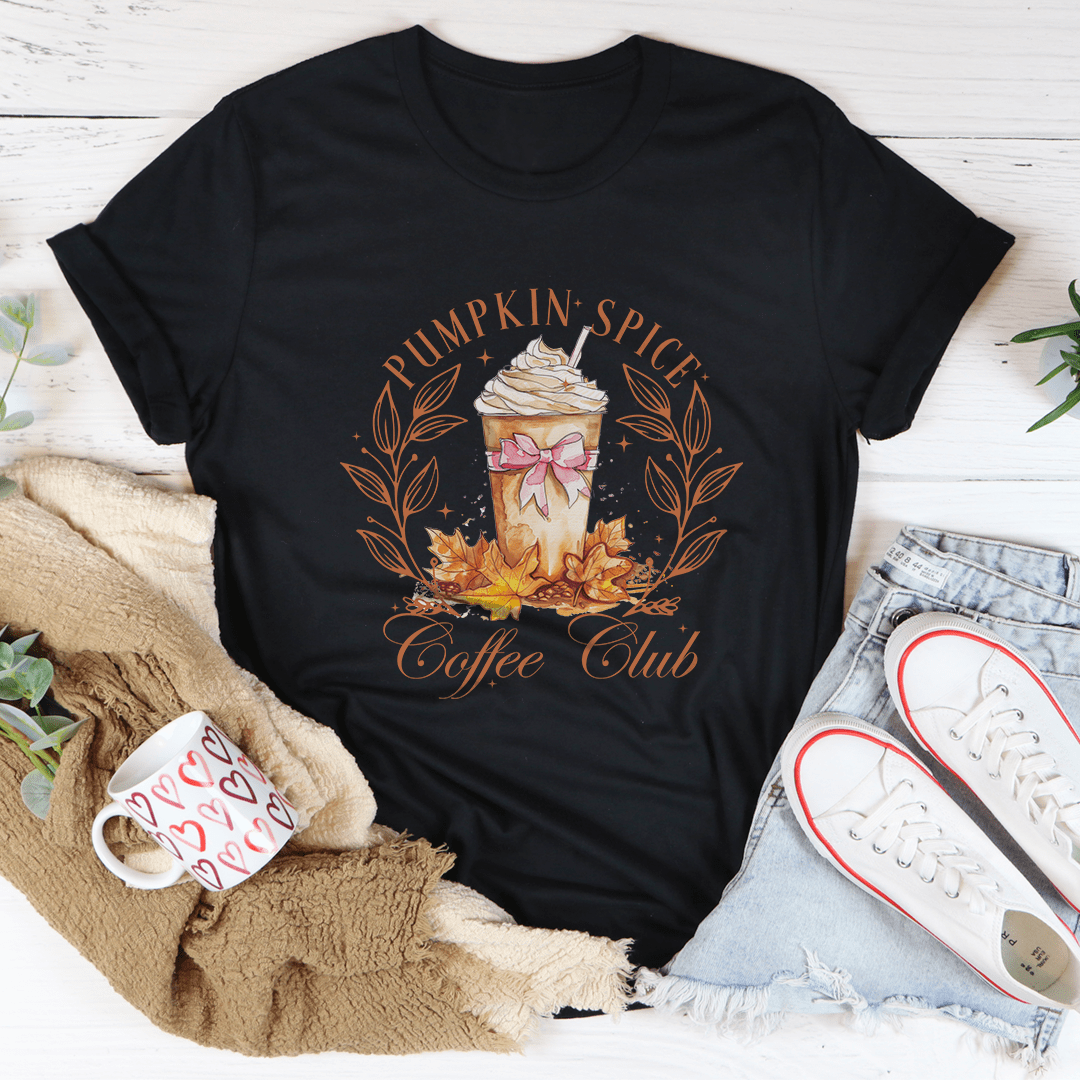 Pumpkin Spice Coffee Club Tee