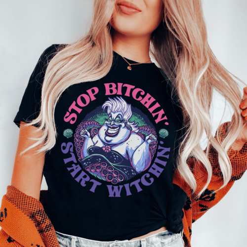 Stop Bitchin' Start Witchin' Tee