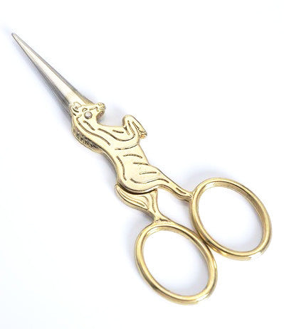 Golden Unicorn Mini Scissors | Embroidery Size 4"