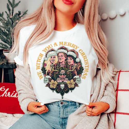 We Witch You A Merry Christmas Tee