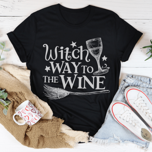 Witch Way To The Wine Tee