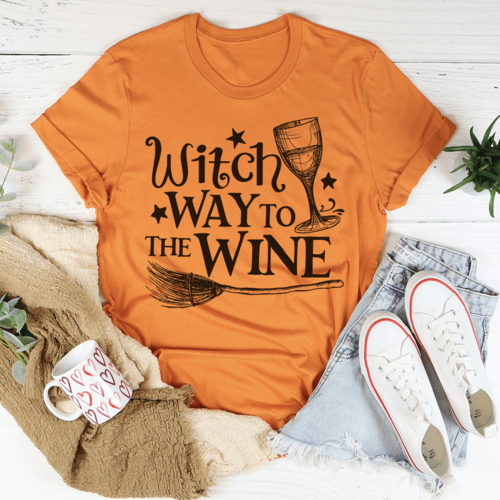 Witch Way To The Wine Tee